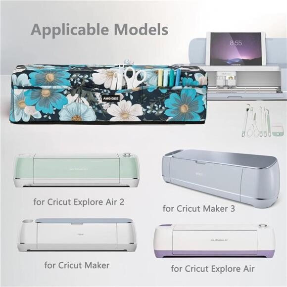 Dust Cover for Cricut Explore 3, Explore Air 2, Maker , Maker 3, Maker Cover - Picture 2 of 7